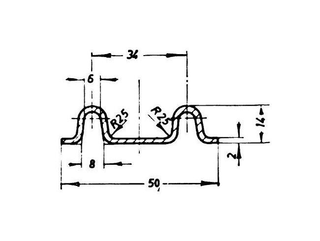 Klepscharnier 61 cm | Afbeelding 2 | Pak Onderdelen