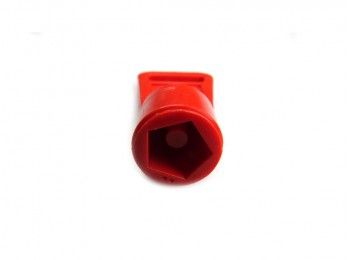 Kunststof rode sleutel tbv afstandbediening | Pak Onderdelen
